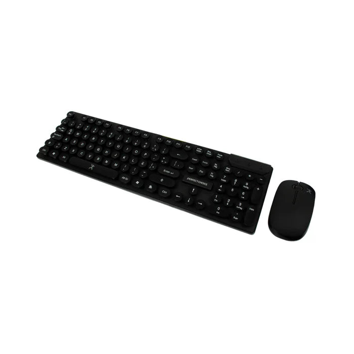 KIT TECLADO Y MOUSE INALÁMBRICO USB EN ESPAÑOL MARCA PERFECT CHOICE KIT TECLADO Y MOUSE INALÁMBRICO USB EN ESPAÑOL MARCA PERFECT CHOICE